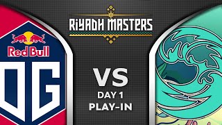 OG vs BEASTCOAST - INCREDIBLE PLAY-IN! - RIYADH MASTERS 2023 Dota 2 Highlights