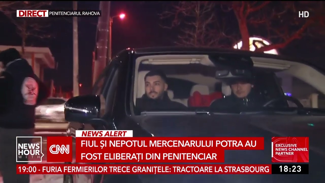 Fiul și nepotul mercenarului Potra au fost eliberați din penitenciar
