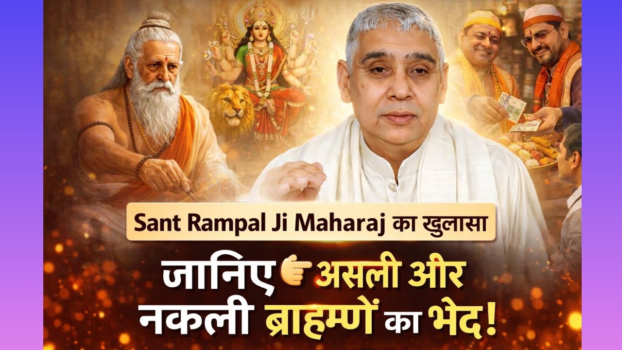 सतयुग के ब्राह्मण कौन थे? देवी भागवत से बड़ा खुलासा | Sant Rampal Ji Maharaj