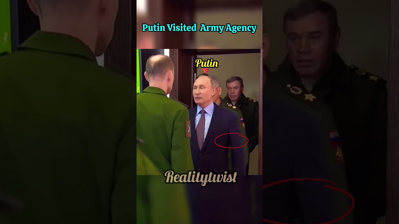 Putin Visited Army Agency 