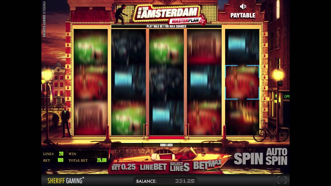 Amsterdam Masterplan online video slot