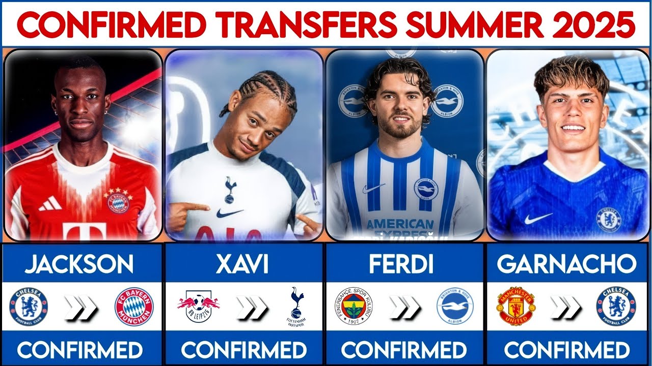 🚨 LATEST CONFIRMED TRANSFER NEWS 2025 | TOP FOOTBALL DEALS THIS AUGUST