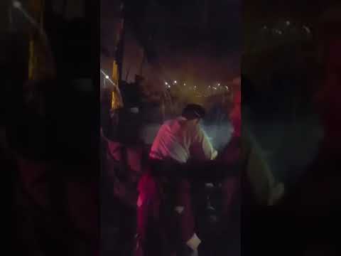 تصادف اتوبوس و تانکر سوخت جلوی ترمینال سنندج