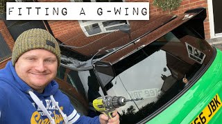 Mini R53 How To Fit An Orranje Performance G-Wing To Your Mini R53 R56 R60 Spoiler
