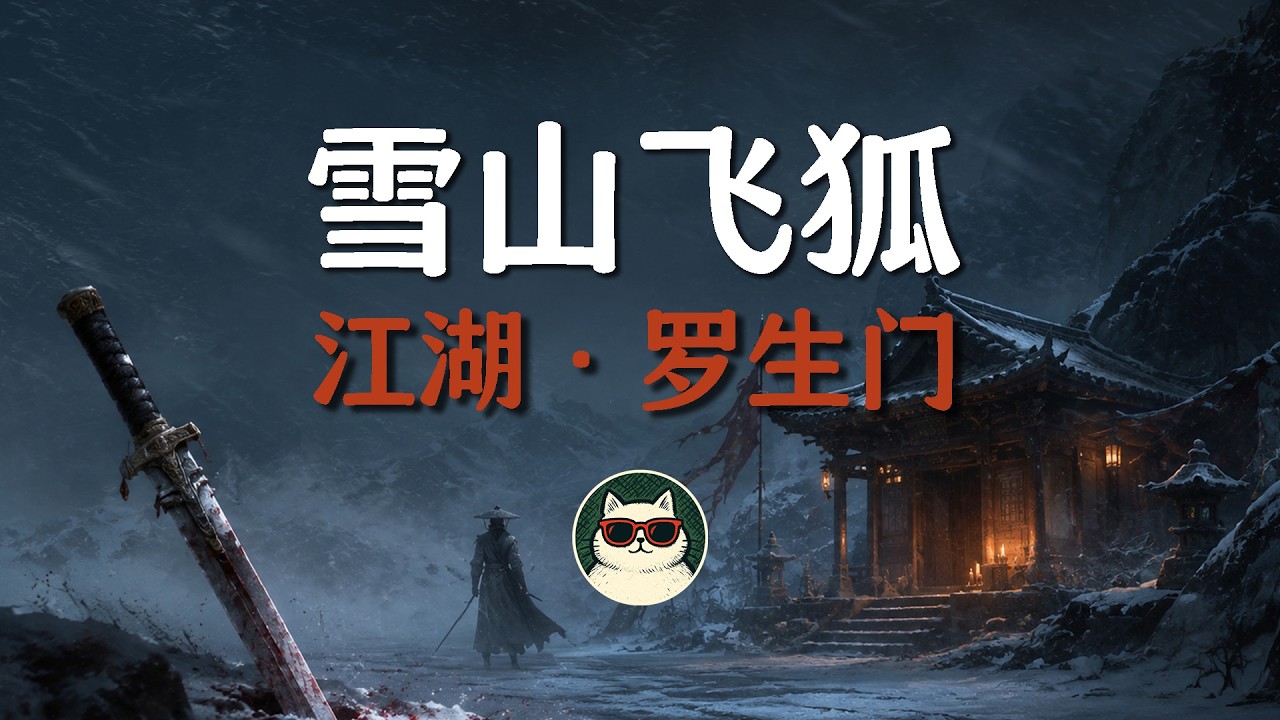 暴雪山庄＋罗生门＋24小时，金庸最被低估的《雪山飞狐》，如果今天出版，会被当成悬疑神作