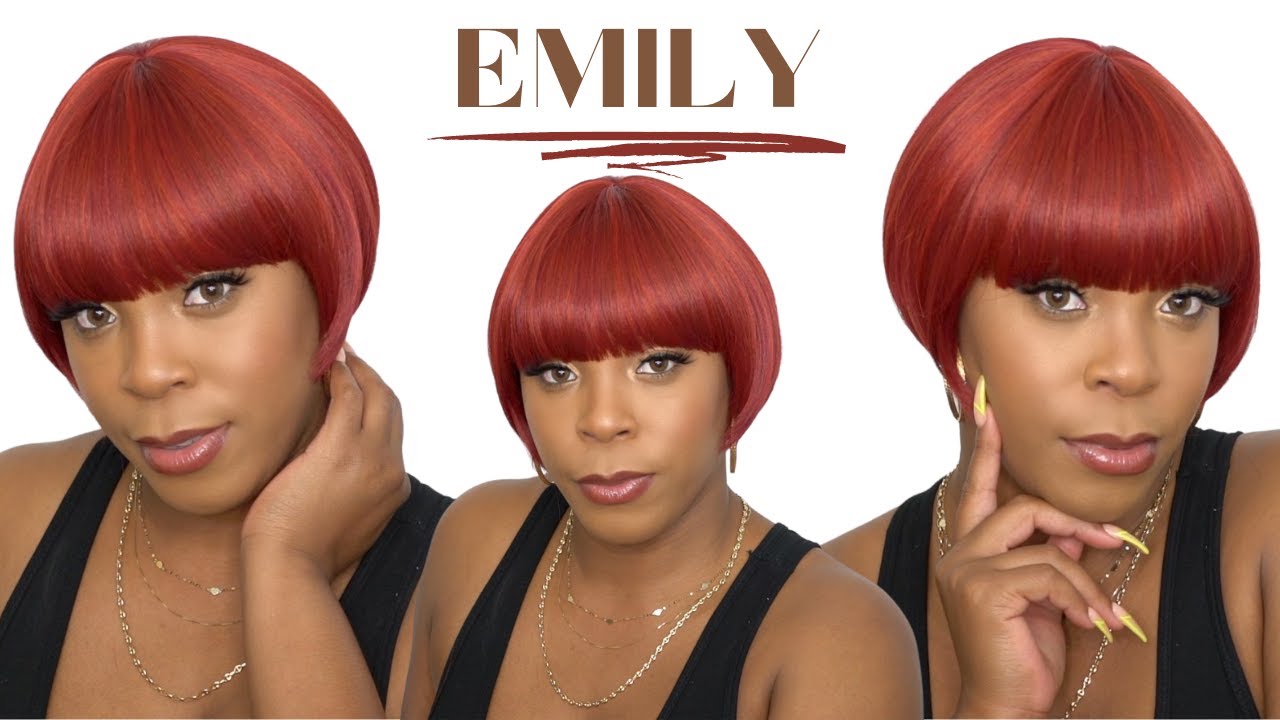 The Wig Human Hair Blend Wig - HH EMILY --/WIGTYPES.COM
