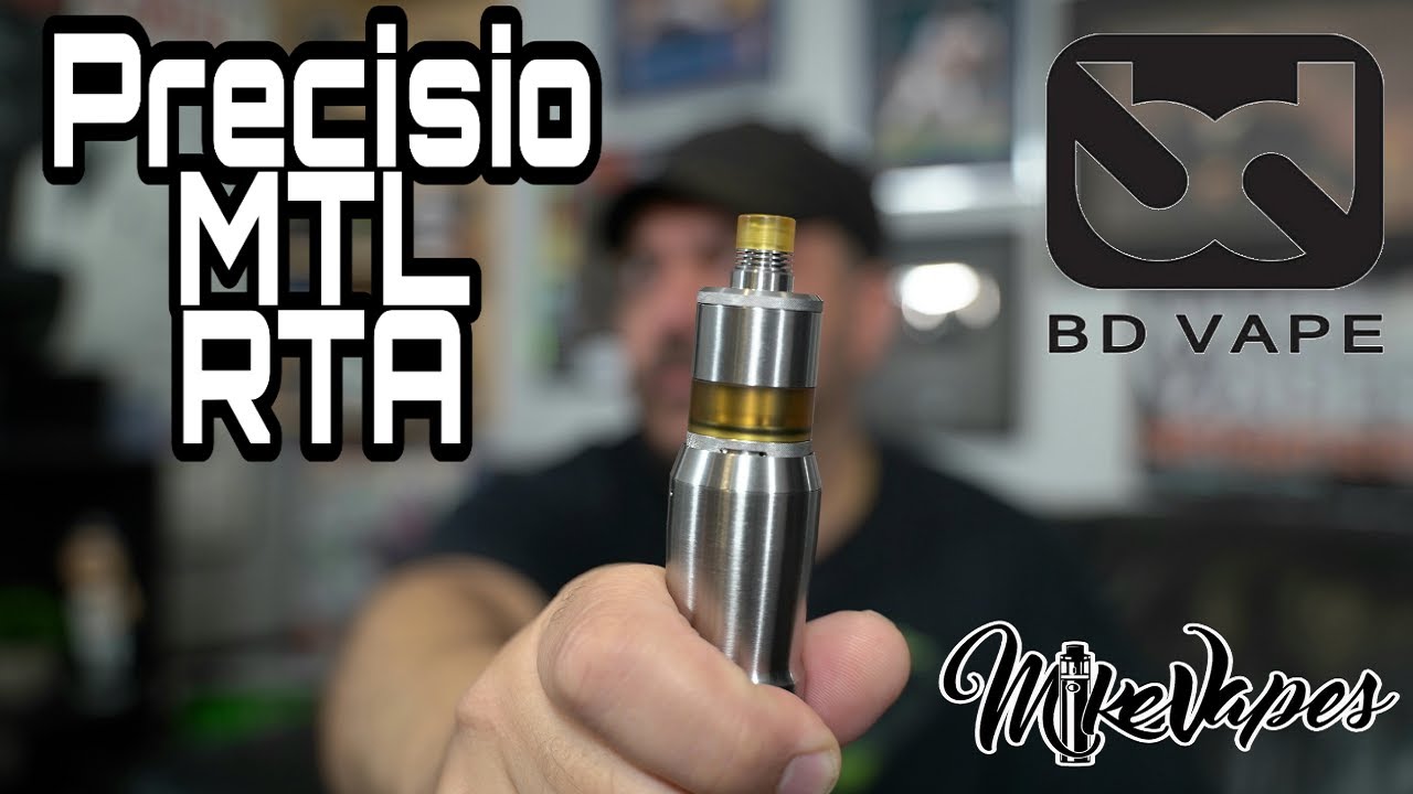 sub ohm tank vs rda BD Vape Precisio MTL RTA Review