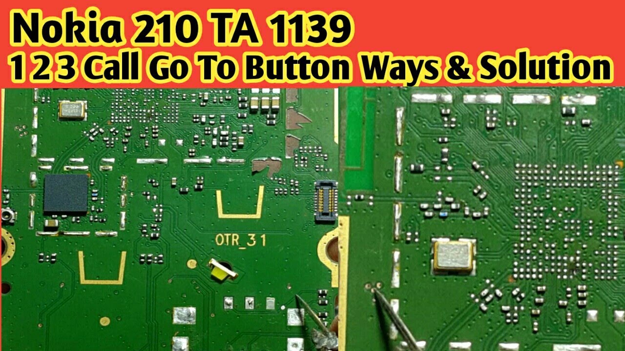 Nokia 210 TA 1139 1 2 3  Call Go To Button Not Work Solution | Nokia 210 TA 1139 1 2 3  Call Go Ways