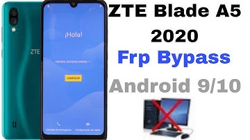 ZTE Blade A5 2020 - frp bypass Google Account