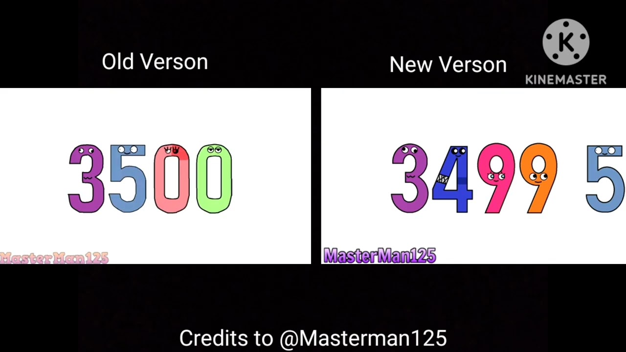 R.I.P 3499 Old verson VS R.I.P 3499 New verson comparison