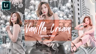 Lightroom Mobile Preset Vanilla Cream  Lightroom Preset Free Download
