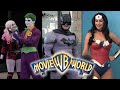 Warner bros movie world vlog  dc super heroes  villains event  june 2023  qld australia  