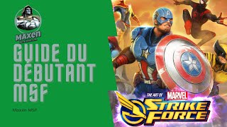 Guide Débutant Marvel Strike Force