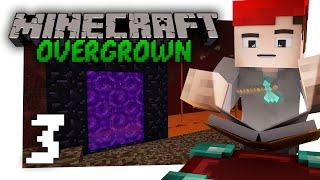 Minecraft Overgrown #3: Enchanting (Vanilla Lets Play)