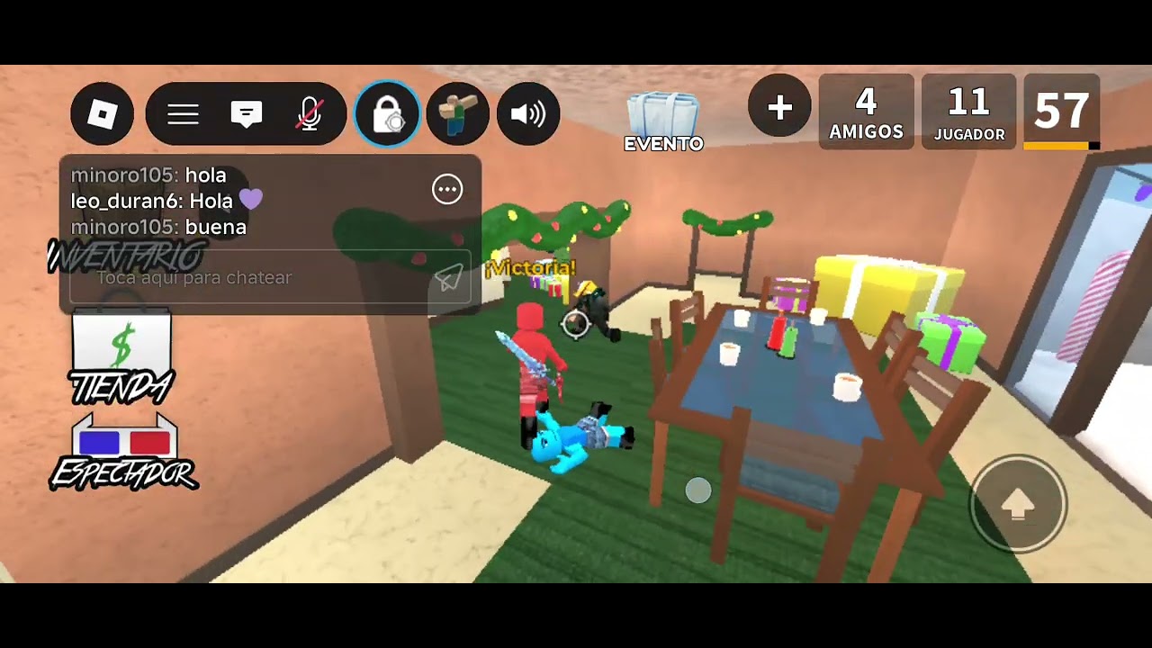 Momentos en murder mistery parte 1:jugando con 