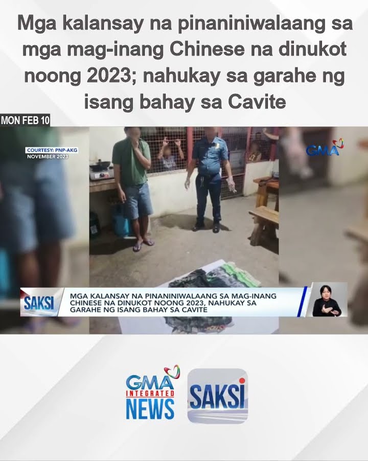 Mga kalansay na pinaniniwalaang sa mga mag-inang Chinese na dinukot noong 2023; nahukay... | Saksi