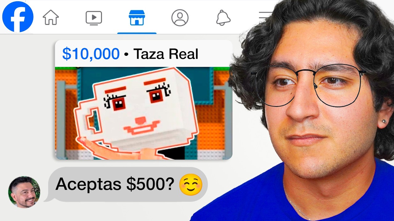 Vendí OBJETOS de ROBLOX en FACEBOOK MARKETPLACE 2 🥕🤣