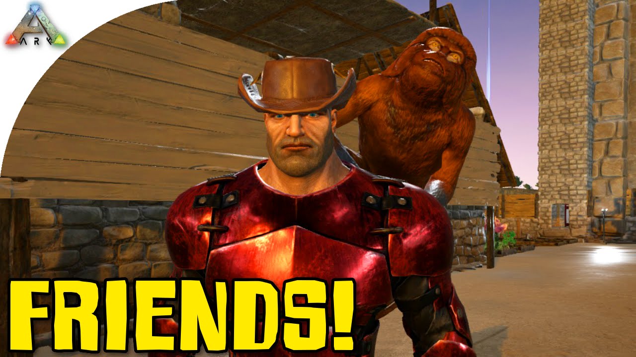 ARK: Survival Evolved - Friends! (Gameplay) - YouTube