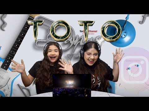 Two Girls First Time Reacting to Toto - Home Of The Brave (Live in Poland 2013)