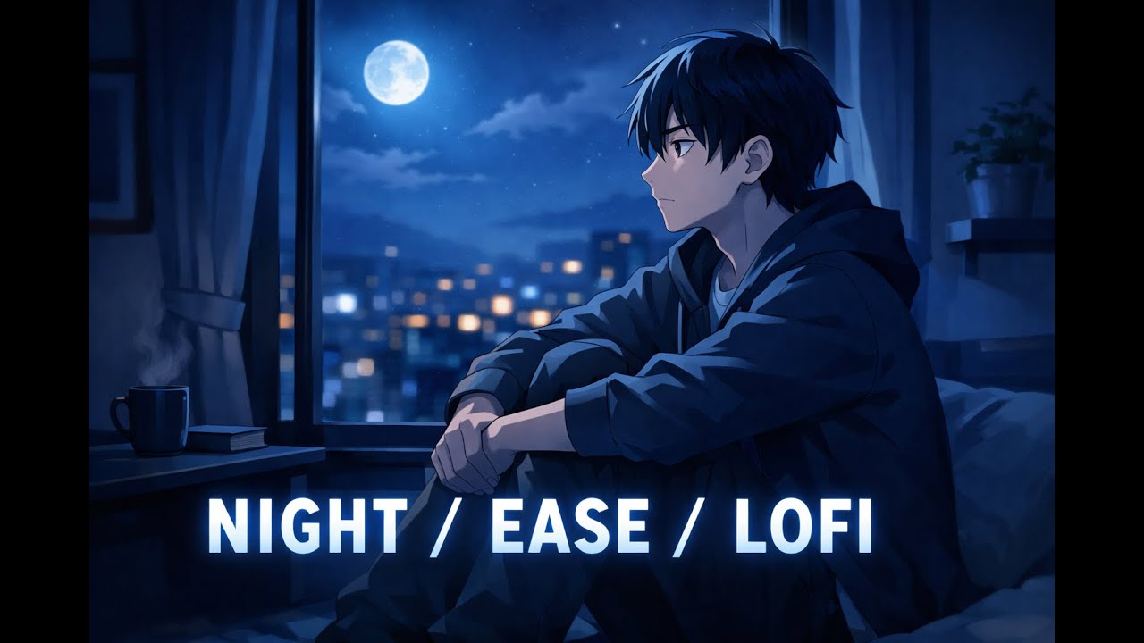 Night Ease Hindi LoFi 🌙  Calm Beats for Mind Rest 2026