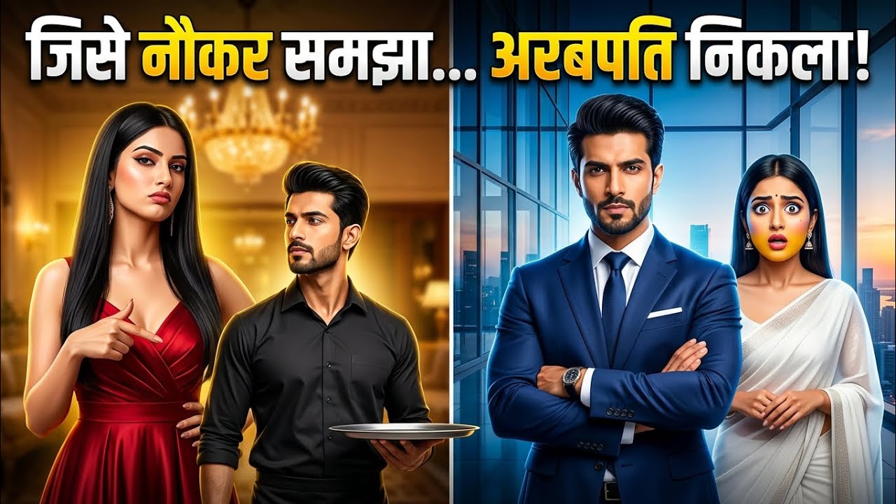 Shahar ke sabse bade Titan Vikram Singhania ki eklauti Beti thi#story#kahani video kahani bhikhari 