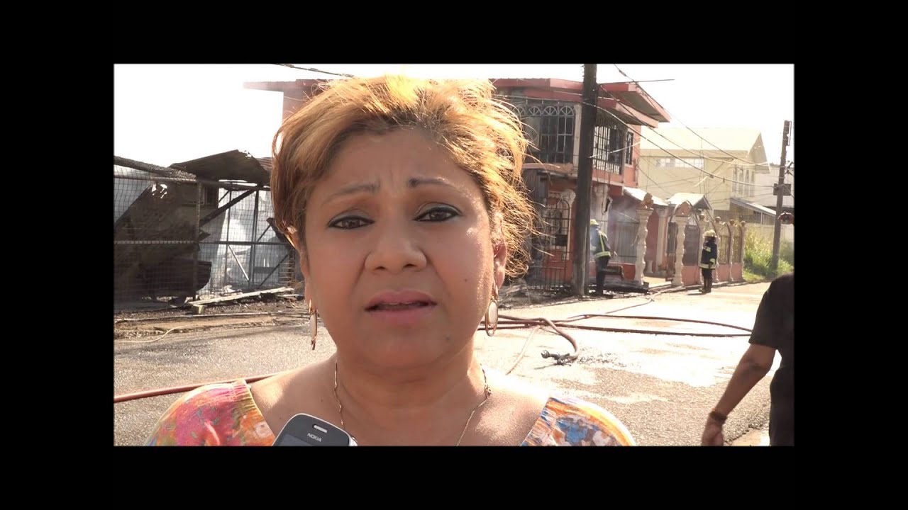 7 Homeless as fire Guts 2 houses on Leotaud St. San Fernando. 11/04 ...