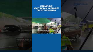 Kronologi Kecelakaan Karambol di Exit Tol Bawen Libatkan 5 Kendaraan
