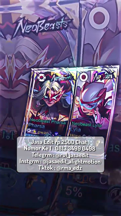 PRESET ML AKU SUKA WAJAH UNYU UNYU TREND