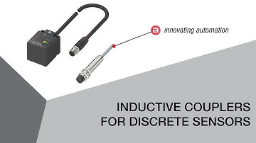 Inductive couplers for discrete sensors