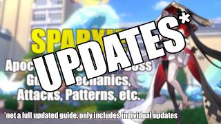 an update to my Sparxie Apocalyptic Shadow boss (Super Idol: Center of Attention) guide