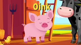 Lets All Go Down To The Farm Animal Sounds Song For Kids