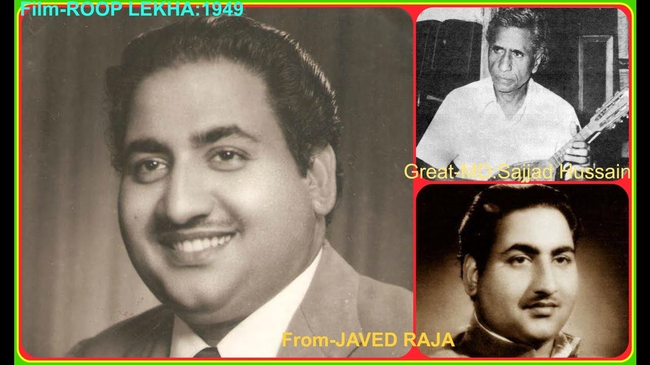 RAFI JI-Film-ROOP LEKHA-1949-Teer Pe Teer Khaye Ja-[ Rafi Sings For Great MD Sajjad Hussain ]