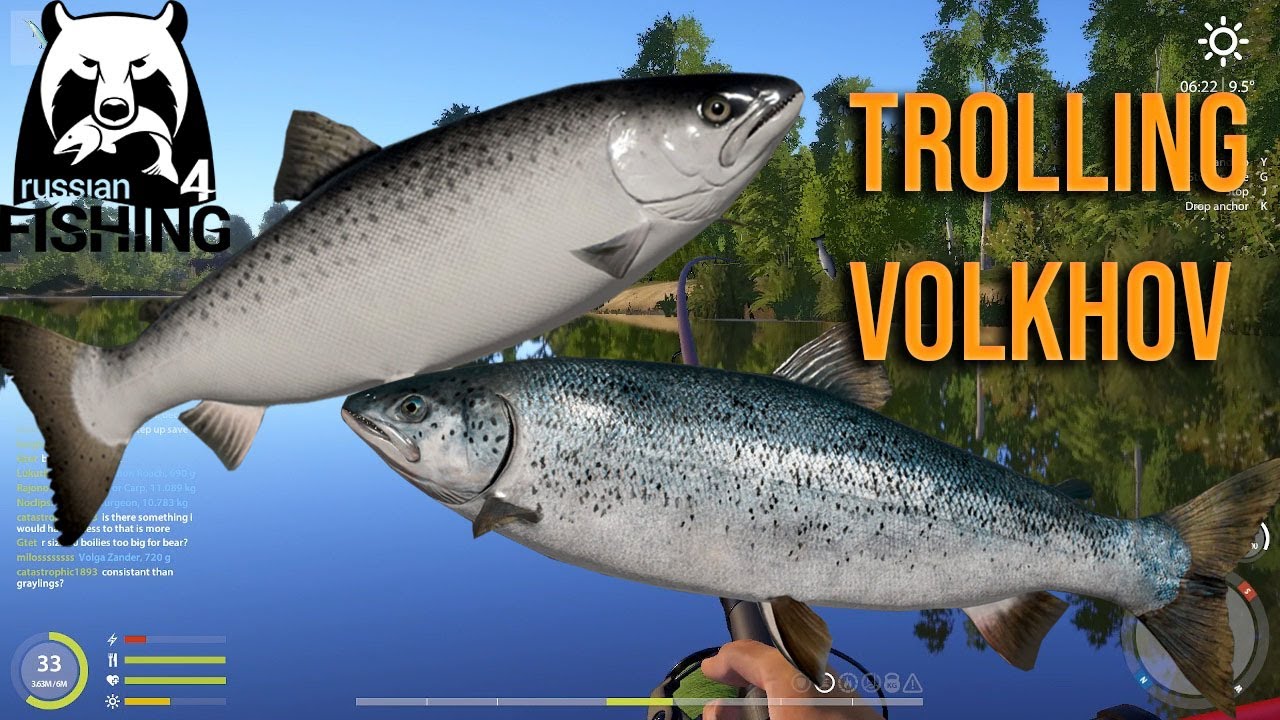 Trolling At Volkhov River Russian Fishing 4 Rf4 Youtube