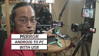 How to Mirror Android to PC with USB Cable - No Lag No Wifi