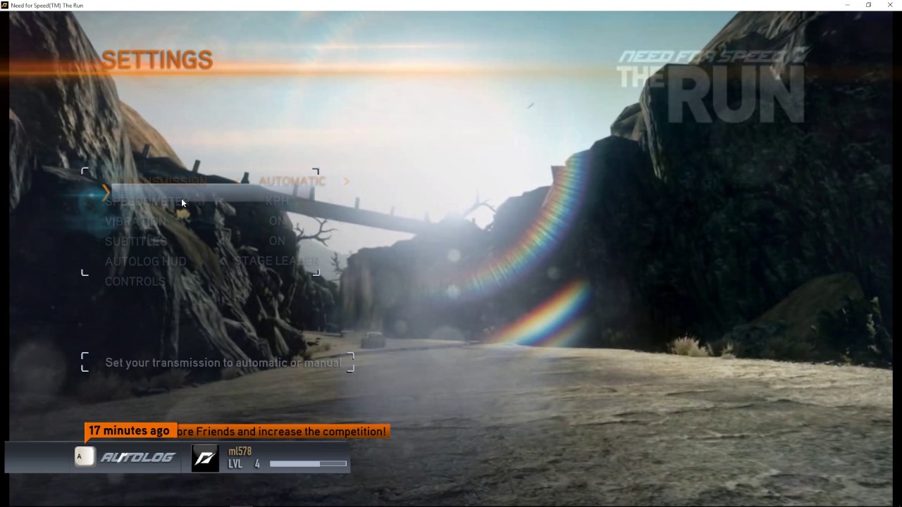 How To Change Autolog HUD In NFS The Run