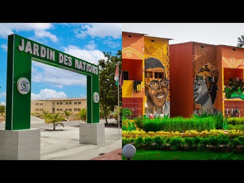 Inauguration du ''Jardin des Nations'' du CROUS de Ziguinchor à l'UASZ