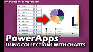 PowerApps | Add Chart data from Collection of a Gallery (4) screenshot 1