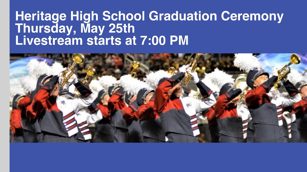 2023 Heritage High School Graduation Ceremony YouTube