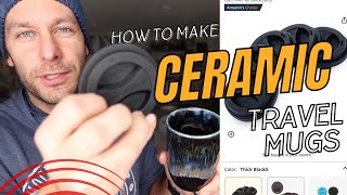 How to make a Ceramic Travel Mug on the wheel!