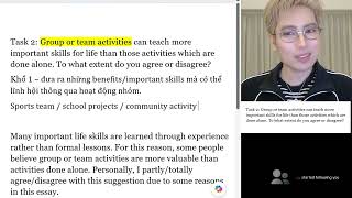 Solving Writing Task 2 with Huy Forum 9.0 IELTS - Live 8/18 | THE FORUM CENTER