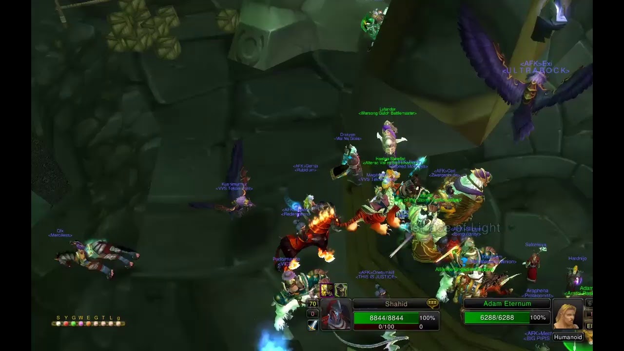 WoW TBC Warrior PvP Honor Farm (Nubster)