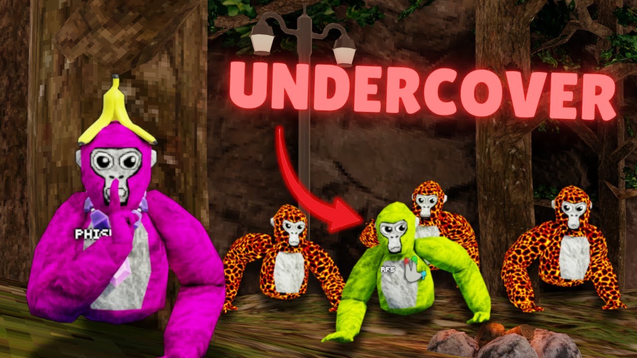 I Went UNDERCOVER With a FINGERPAINTER | Gorilla Tag