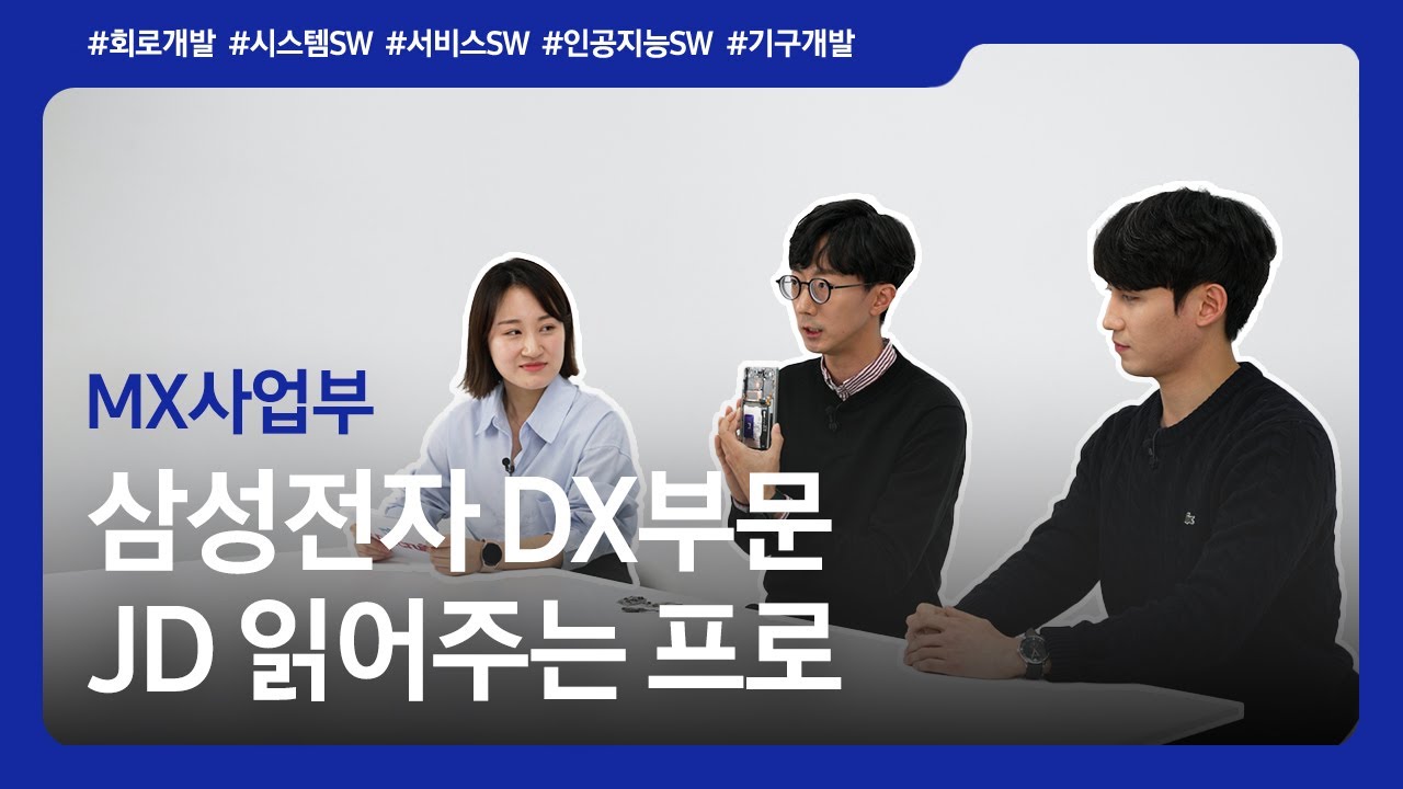 [JD 읽어주는 프로] 현직자가 알려주는 직무기술서③ㅣMX사업부 — Transcript