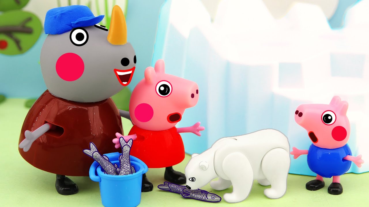 Funny penguins, Peppa PIg Animation 2020, 4K YouTube
