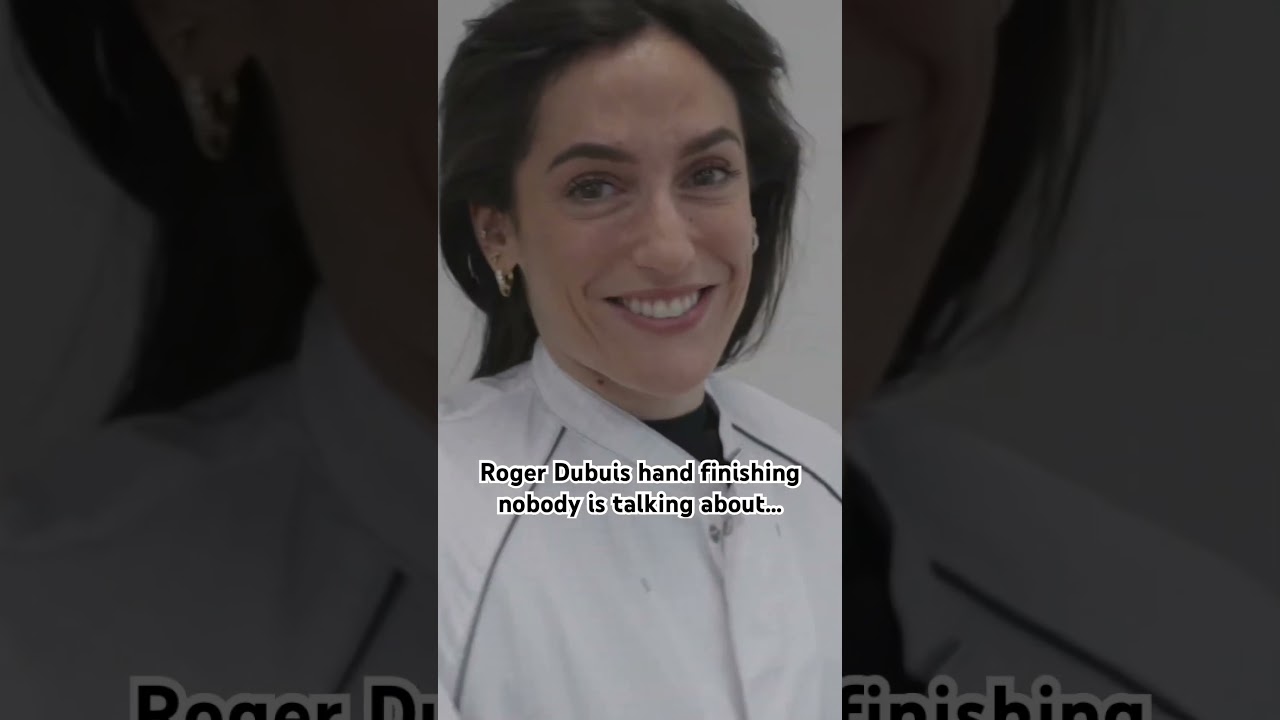 Nobody talks about this Roger Dubuis technique. #watches #rogerdubuis #watchcollector #horology