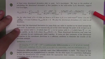 Lecture 16: the general concept of differentiation for maps