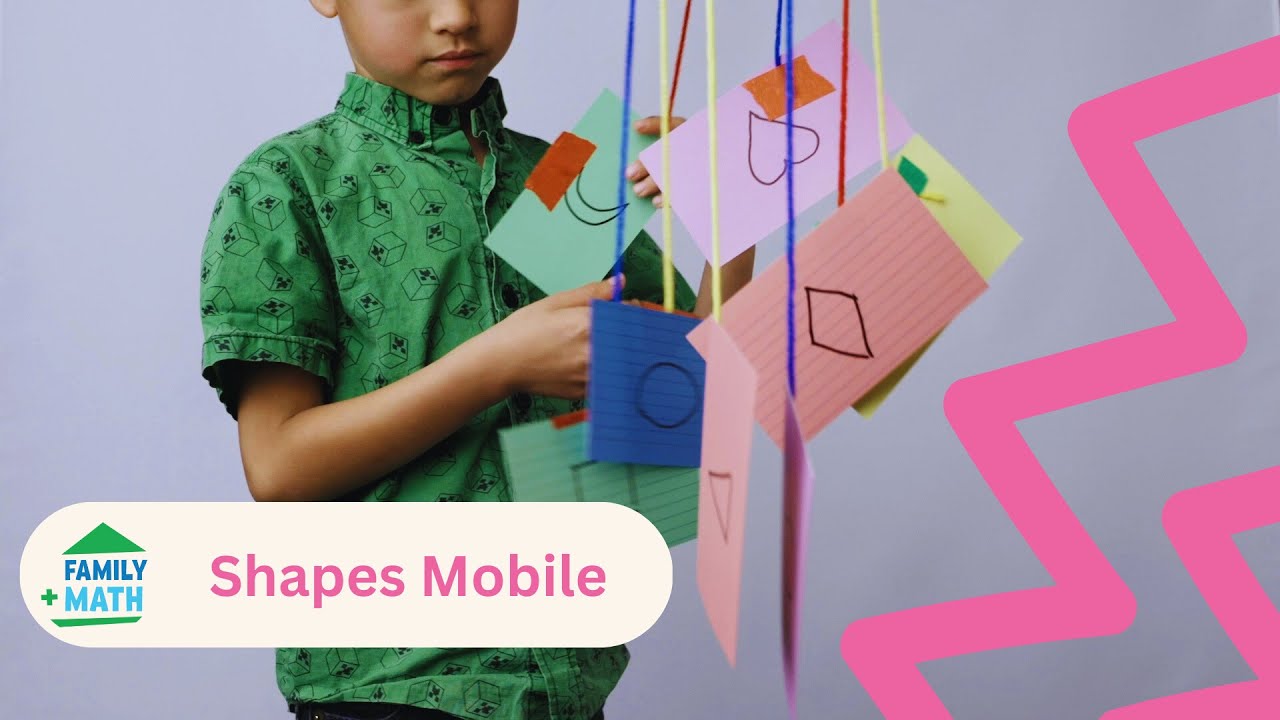 Shapes Mobile Activity - A Fun Art Craft and Math Project | Family Math ...
