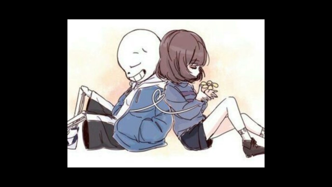 Sans x Frisk - Undertale (AMV) Love is gone [nightcore]