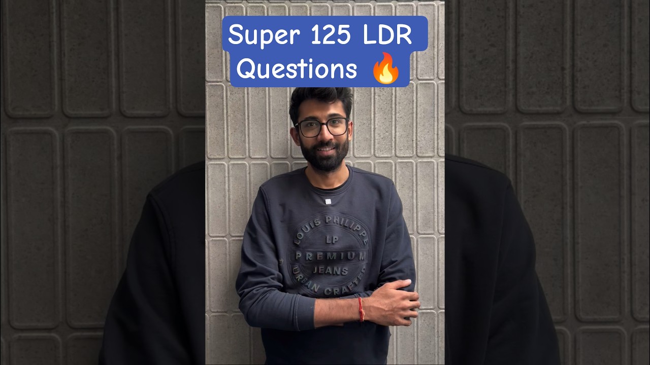 AFM Super 125 Important LDR Questions 
