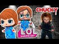 CHUCKY el MUÑECO Diabólico 😈 en MUÑECAS LOL Sorpresa  - Juguetes y Transformaciones Fantásticas